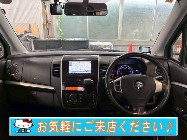 ワゴンＲスティングレー Ｔ　★社外ナビ★ワンセグＴＶ★Ｂｌｕｅｔｏｏｔｈ★ＤＶＤ★前後ドラレコ★パドルシフト★ＥＴＣ★純正１４インチアルミホイール★スマートキー２個★サイドエアロ★（6枚目）