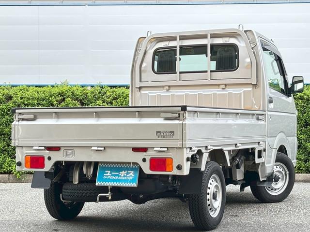 キャリイトラック ＫＣエアコン・パワステセーフティサポート装着車　禁煙　衝突軽減　レーンキーピング　アイドリングストップ　ドラレコ　荷台コンパネ　カギ２本　ユーザー様買取車両　内外装クリーニング済み（6枚目）