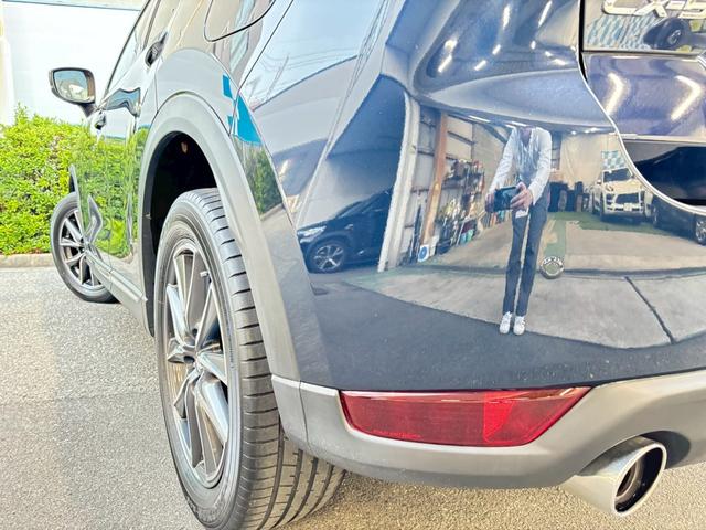 ＣＸ－５ ２５Ｓ　Ｌパッケージ　禁煙　ナビ・フルセグＴＶ・全周囲カメラ・白革シート・ＤＶＤ／ＣＤ・アドバンストシティブレーキ・ＢＳＭ・パワーバックドア・シートヒーター・スマートキー・ショートチェンジ後（55枚目）