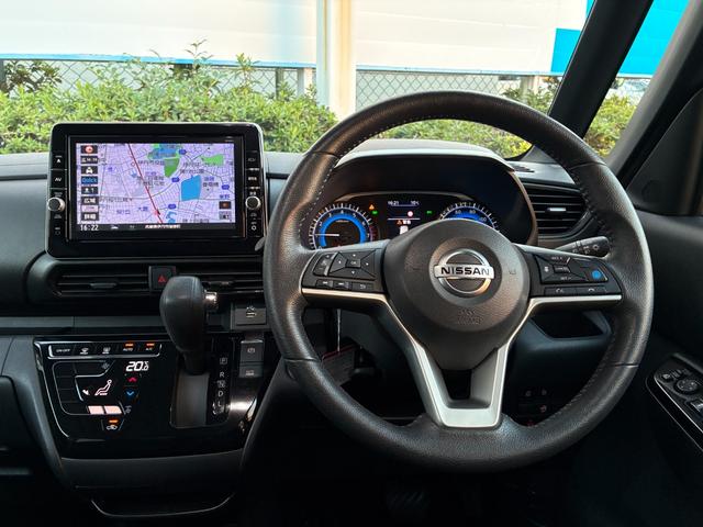 ルークス ハイウェイスター Gターボプロパイロットエディション 純正9インチナビ(MM320D-L)フルセグTV 全周囲モニター スマートキー2個 プロパイロット 両側パワースライドドア ドラレコ LEDライト FRソナー ETC(20枚目)