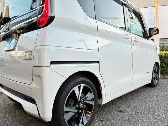 ルークス ハイウェイスター Gターボプロパイロットエディション 純正9インチナビ(MM320D-L)フルセグTV 全周囲モニター スマートキー2個 プロパイロット 両側パワースライドドア ドラレコ LEDライト FRソナー ETC(46枚目)