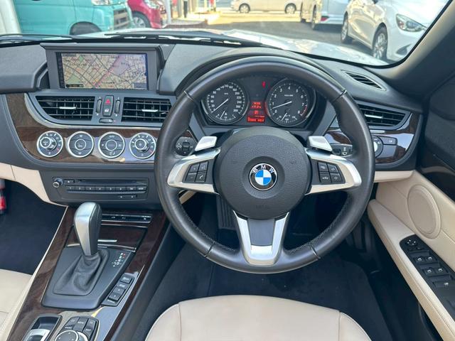 Z4 sDrive23i 禁煙 ベージュ革シート 純正ナビ TV Bカメラ シートヒーター パワーシート パドルシフト ETC(28枚目)