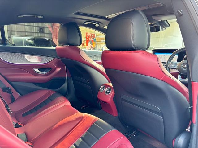 CLSクラス CLS450 4マチック スポーツ 禁煙★サンルーフ★ブルメスターサウンド★赤/黒革シート★シートベンチレーター★レーダーセーフティ★HUD★BSM★12.3インチディスプレイオーディオナビ★フルセグTV★全周囲カメラ★F席パワーシート(40枚目)