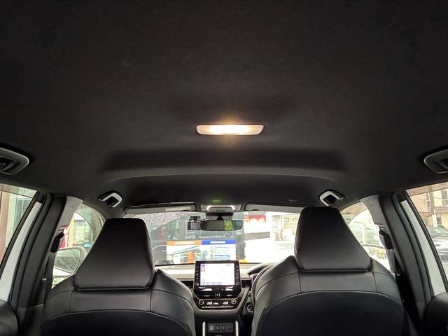 カローラクロス Ｚ　禁煙　９インチディスプレイオーディオ　ナビＴＶ付　全周囲モニター　スマートキー２個　衝突軽減　レーダークルーズ　レーンキープ　ＢＳＭ　ヘットアップディスプレイパワーバックドア　パワーシート（34枚目）