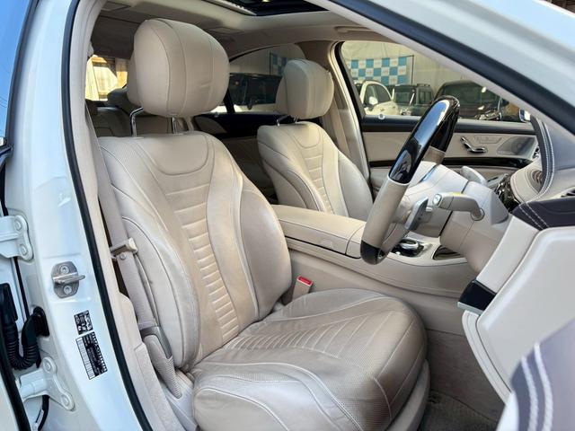 Ｓクラス Ｓ４００　ＡＭＧライン　禁煙・ベージュ革シート・サンルーフ・全周囲カメラ・サウンドシステム・ヘッドアップディスプレイ・インテリジェントドライブ・ディスプレイオーディオナビ・運転席パワーシート・エアーシート・（15枚目）