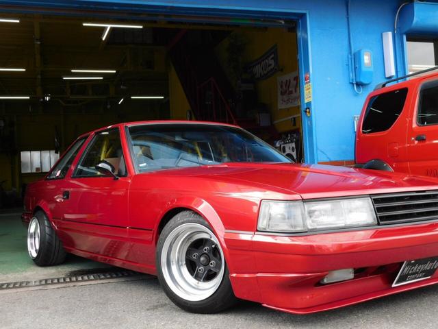 ソアラ ２．０ＧＴ　ツインカム　５速ＭＴ　車高調　マフラー　スピードスターマークＩＩ１２Ｊ　バケットシート　タコ足　叩き出し　外品メーター　エアクリ　ファッシュボード植毛塗装　デジタルメーター（21枚目）