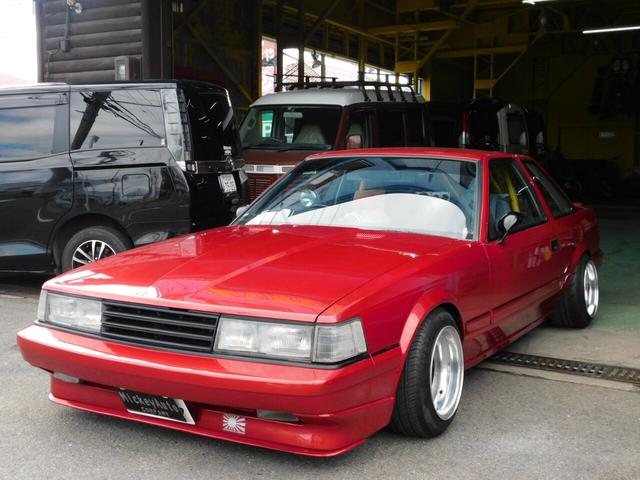 ソアラ ２．０ＧＴ　ツインカム　５速ＭＴ　車高調　マフラー　スピードスターマークＩＩ１２Ｊ　バケットシート　タコ足　叩き出し　外品メーター　エアクリ　ファッシュボード植毛塗装　デジタルメーター（26枚目）