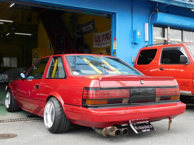 ソアラ ２．０ＧＴ　ツインカム　５速ＭＴ　車高調　マフラー　スピードスターマークＩＩ１２Ｊ　バケットシート　タコ足　叩き出し　外品メーター　エアクリ　ファッシュボード植毛塗装　デジタルメーター（27枚目）