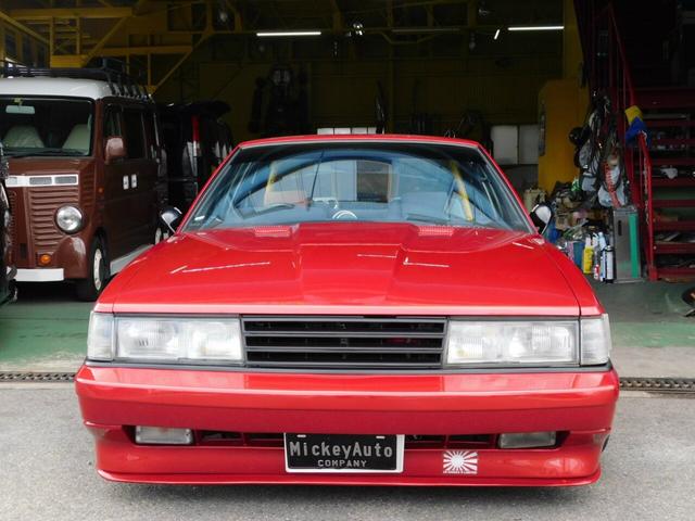 ソアラ ２．０ＧＴ　ツインカム　５速ＭＴ　車高調　マフラー　スピードスターマークＩＩ１２Ｊ　バケットシート　タコ足　叩き出し　外品メーター　エアクリ　ファッシュボード植毛塗装　デジタルメーター（28枚目）