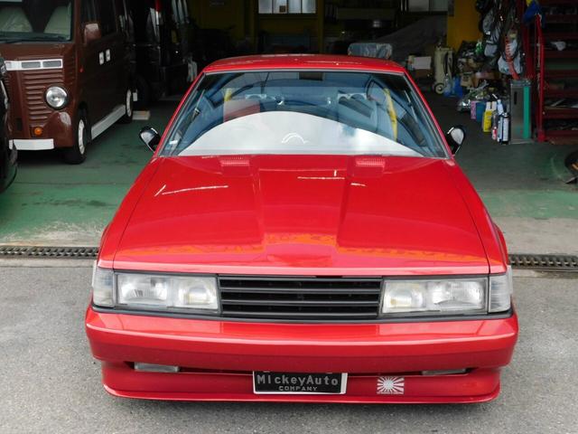 ソアラ ２．０ＧＴ　ツインカム　５速ＭＴ　車高調　マフラー　スピードスターマークＩＩ１２Ｊ　バケットシート　タコ足　叩き出し　外品メーター　エアクリ　ファッシュボード植毛塗装　デジタルメーター（33枚目）