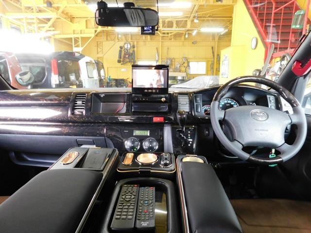 ハイエースワゴン ＧＬ　ロング　ミドルルーフ　ナビ．後席モニター．Ｂカメラ．フルセグＴＶ（3枚目）