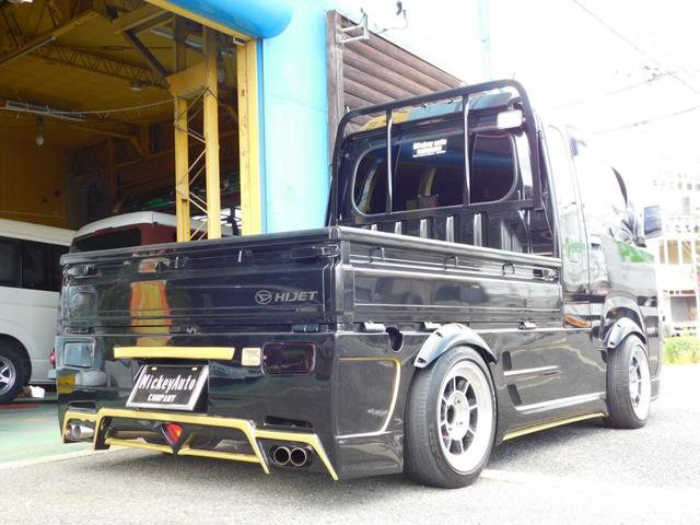 ハイゼットトラック ジャンボ　３方開　カスタム・ナビ／テレビ・アルミ装備（2枚目）