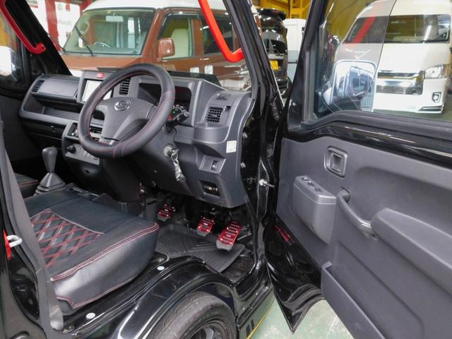 ハイゼットトラック ジャンボ　３方開　カスタム・ナビ／テレビ・アルミ装備（13枚目）