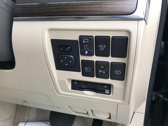 ZX WALDオーバーフェンダー WALD24AW ヒッチメンバー ユピテルレーダー 純正後席モニター フルセグ ETC(17枚目)
