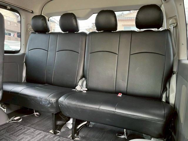 ハイエースワゴン GL ロング ミドルルーフ 4WD 11インチナビTV フリップダウン12.8 Bluetooth接続 ETC 社外17AW 社外エアロ 電動スライド 寒冷地仕様 リアリクライニング加工 100Wコンセント(24枚目)