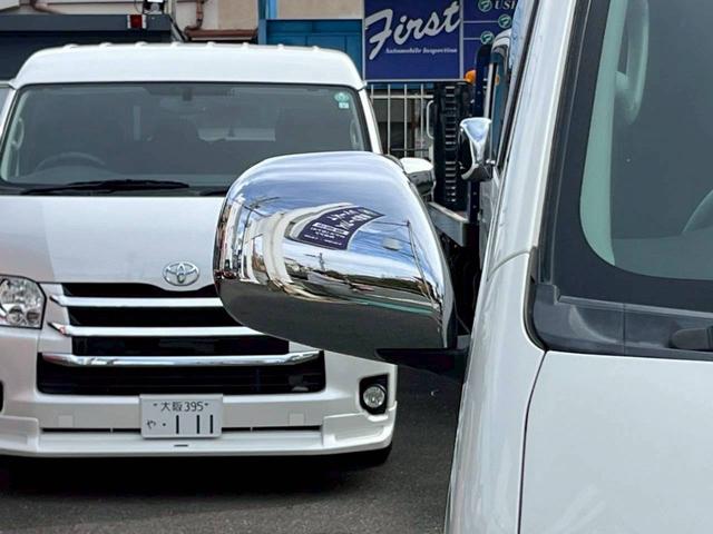 ハイエースワゴン GL ロング ミドルルーフ 4WD 11インチナビTV フリップダウン12.8 Bluetooth接続 ETC 社外17AW 社外エアロ 電動スライド 寒冷地仕様 リアリクライニング加工 100Wコンセント(62枚目)