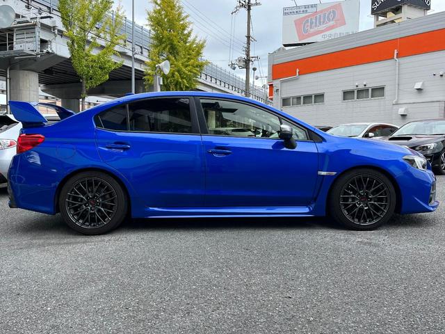 WRX STI STI 大型リアスポイラー アドバンスドセイフティパッケージ リアビークルディテクション 純正SDナビ サイド&バックカメラ 禁煙車 HSK製マフラー HKS製車高調 パワーシート 純正18インチAW(36枚目)