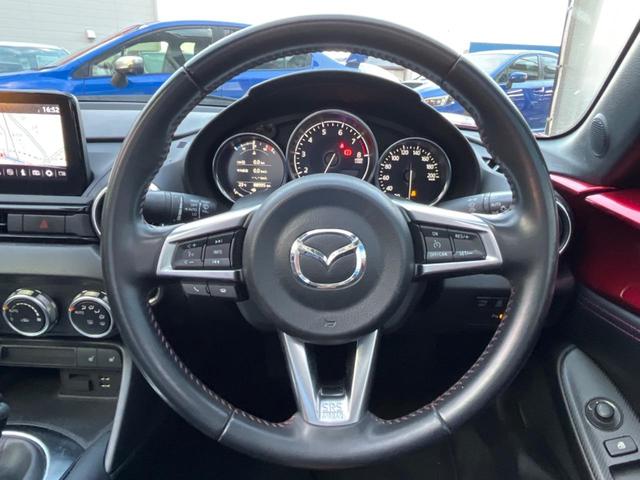 ロードスターRF RS 6速MT ブレンボ製キャリパー BBS製17インチアルミホイール BOSEサウンドシステム レカロ製シート ビルシュタインダンパー マツダコネクトナビ ETC 禁煙車 シートヒーター(14枚目)