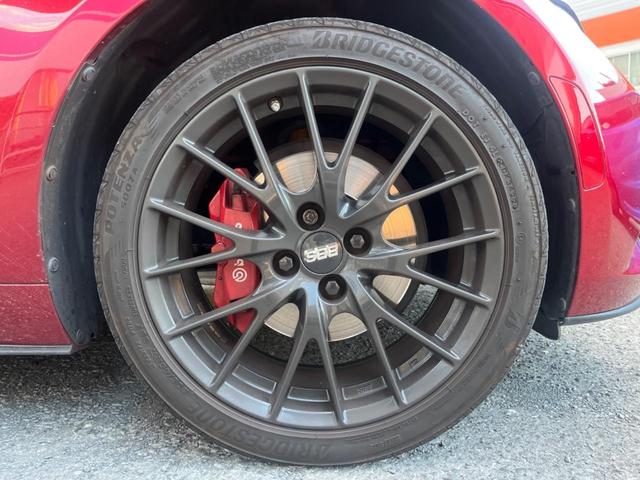 ロードスターRF RS 6速MT ブレンボ製キャリパー BBS製17インチアルミホイール BOSEサウンドシステム レカロ製シート ビルシュタインダンパー マツダコネクトナビ ETC 禁煙車 シートヒーター(22枚目)