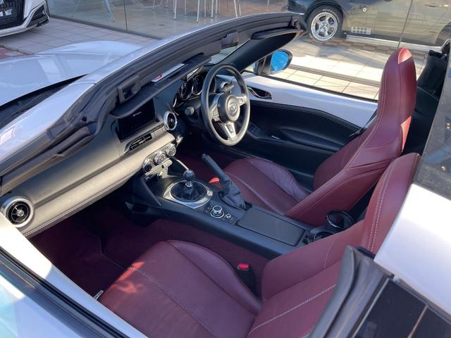 ロードスターＲＦ １００周年特別記念車　６ＭＴ　スマートシティブレーキサポート　ブラインドスポット　車線逸脱　クルコン　ＬＥＤヘッドライト　オートライト　純正１７インチＡＷ　革巻ステアリング　マツダコネクト　ＢＯＳＥサウンドシステム（38枚目）