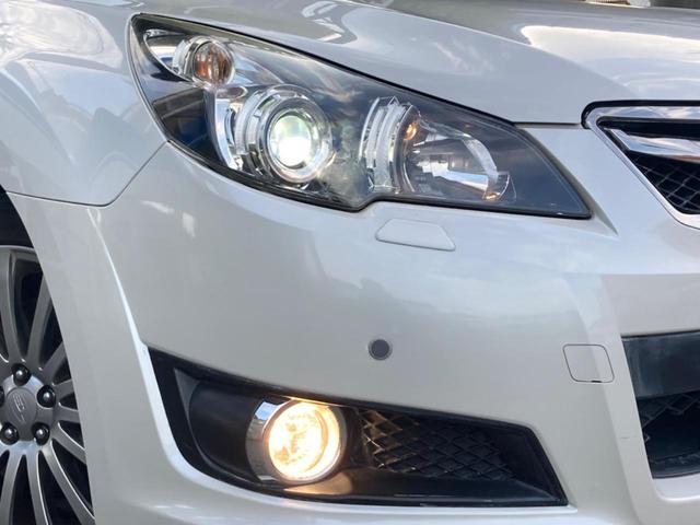 レガシィツーリングワゴン ２．５ｉ　Ｓパッケージリミテッド　ビルシュタインダンパー　プッシュスタート　ハーフレザーシート　パワーシート　ＨＩＤヘッドライト　純正１８インチアルミホイール　純正革巻きステアリング　パドルシフト（13枚目）