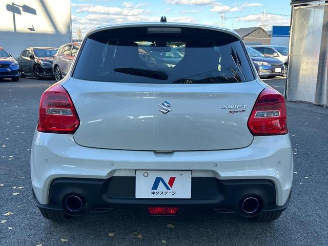 スイフトスポーツ ベースグレード　６速ＭＴ　セーフティサポート　ブラインドスポットモニター　ＧＲｅｄｄｙ製マフラー　純正ＳＤナビ　シートヒーター　ＥＴＣ　ドラレコ　禁煙車　ＬＥＤヘッドライト　純正１７インチアルミホイール　スマートキー（16枚目）