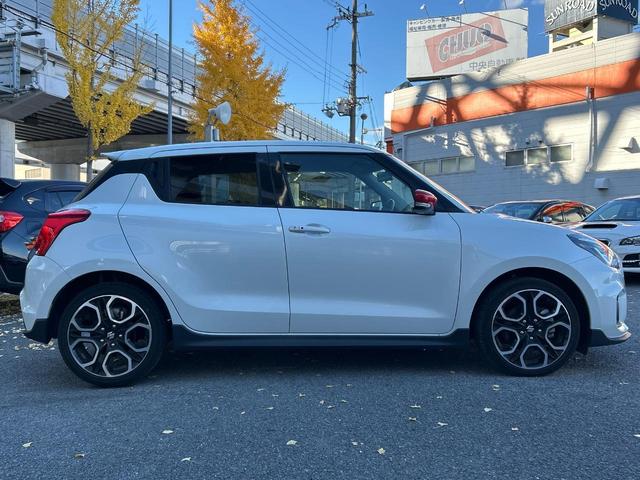 スイフトスポーツ ベースグレード　６速ＭＴ　セーフティサポート　ブラインドスポットモニター　ＧＲｅｄｄｙ製マフラー　純正ＳＤナビ　シートヒーター　ＥＴＣ　ドラレコ　禁煙車　ＬＥＤヘッドライト　純正１７インチアルミホイール　スマートキー（36枚目）