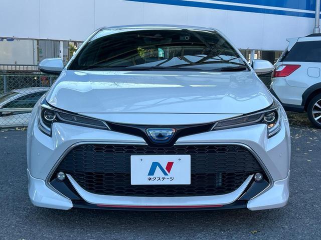 カローラスポーツ ハイブリッドG Z TRDフルエアロ 禁煙車 プリクラッシュセーフティ 純正ディスプレイオーディオ バックカメラ シートヒーター レーダークルーズ ETC 革巻きハンドル 純正18インチアルミ スマートキー(15枚目)