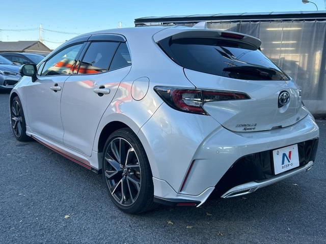 カローラスポーツ ハイブリッドG Z TRDフルエアロ 禁煙車 プリクラッシュセーフティ 純正ディスプレイオーディオ バックカメラ シートヒーター レーダークルーズ ETC 革巻きハンドル 純正18インチアルミ スマートキー(18枚目)