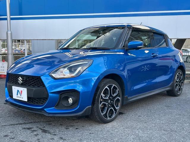 スイフトスポーツ ベースグレード　６ＭＴ　禁煙車　全周囲カメラ　アダプティブクルーズコントロール　純正ナビ　ＥＴＣ　ドラレコ　シートヒーター　スマートキー　革巻きハンドル　ＬＥＤヘッドライト　純正１７インチアルミ（25枚目）
