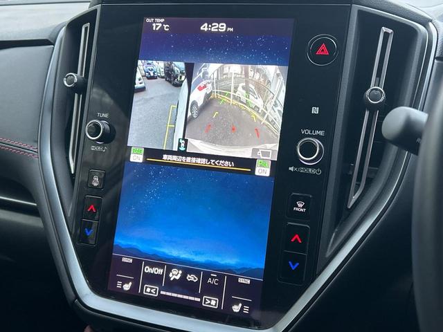レヴォーグ ＳＴＩスポーツ　ＥＸ　ＳＴＩエアロパッケージ　スマートリヤビューミラー　パワーバックドア　純正１１．６インチナビ　フロント＆サイド＆バックカメラ　革シート　シートヒーター　ＥＴＣ　禁煙車　純正１８インチアルミホイール（8枚目）
