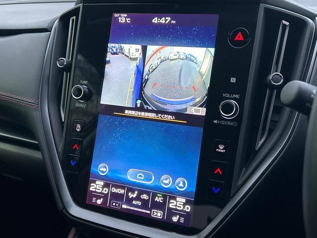 レヴォーグ ＳＴＩスポーツ　ＥＸ　スマートリアビューミラー　ＳＴＩエアロパッケージ　ＳＴＩパフォーマンスマフラー　ＳＴＩ１８インチＡＷ　ＳＴＩルーフエンドスポイラー　純正１１．６インチナビ　フロント＆サイド＆バックカメラ　禁煙車（11枚目）