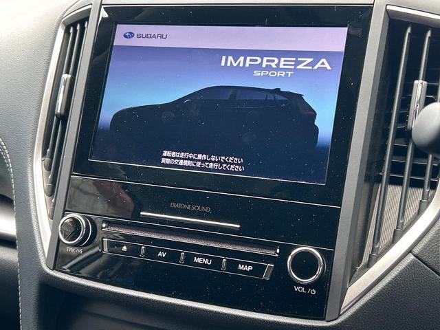 インプレッサスポーツ ２．０ｉ－Ｓアイサイト　ＳＴＩフロントエアロ　ＳＴＩパフォーマンスマフラー　ＳＴＩルーフエンドスポイラー　アイサイトセイフティ＋　純正ビルトイン８型ナビ　サイド＆バックカメラ　リアビークルディティクション　禁煙車　ＥＴＣ（7枚目）
