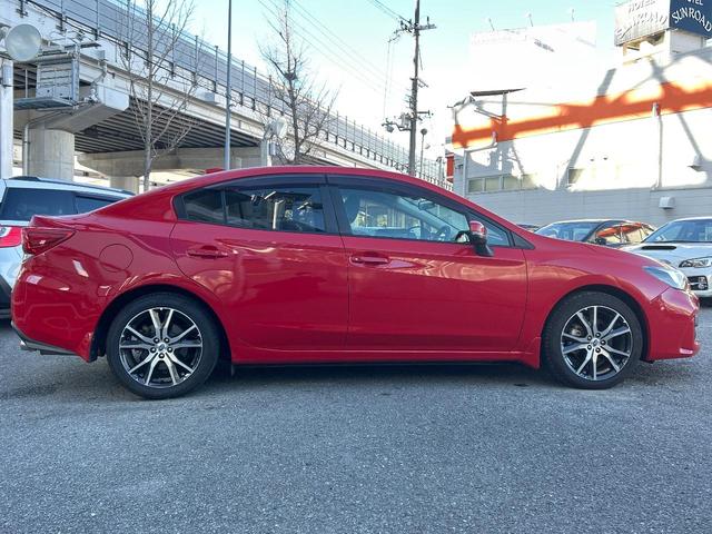 インプレッサＧ４ ２．０ｉ－Ｌ　アイサイト　アイサイトセイフティ＋　リアビークルディテクション　ＬＥＤヘッドランプ　純正８型ＳＤナビ　サイド＆バックカメラ　禁煙車　純正革巻きステアリング　ＥＴＣ　ドラレコ　純正１７インチアルミホイール（35枚目）