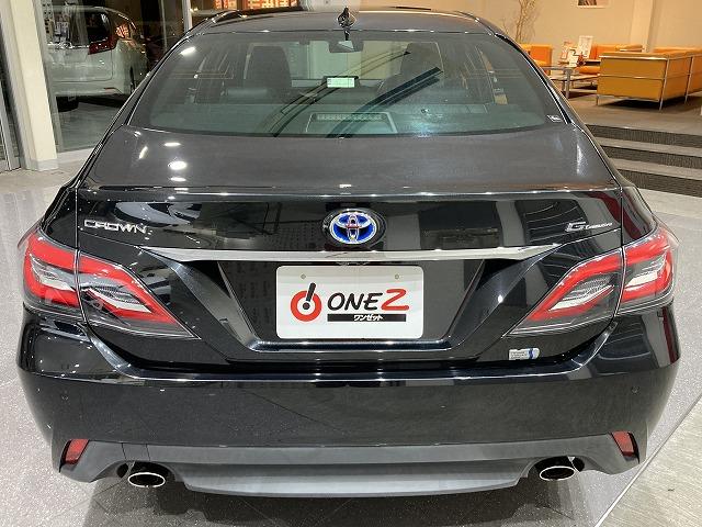 クラウンハイブリッド G-エグゼクティブ 禁煙車 パノラミックビューモニター AC100V トヨタセーフティセンス レーダークルーズ クリアランスソナー 黒本革エアシート メモリパワーシート 3眼LEDヘッドライト ブラインドスポットモニター(12枚目)