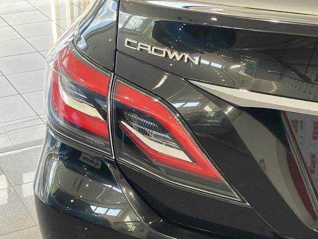 クラウンハイブリッド G-エグゼクティブ 禁煙車 パノラミックビューモニター AC100V トヨタセーフティセンス レーダークルーズ クリアランスソナー 黒本革エアシート メモリパワーシート 3眼LEDヘッドライト ブラインドスポットモニター(15枚目)