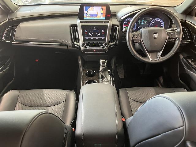クラウンハイブリッド G-エグゼクティブ 禁煙車 パノラミックビューモニター AC100V トヨタセーフティセンス レーダークルーズ クリアランスソナー 黒本革エアシート メモリパワーシート 3眼LEDヘッドライト ブラインドスポットモニター(67枚目)