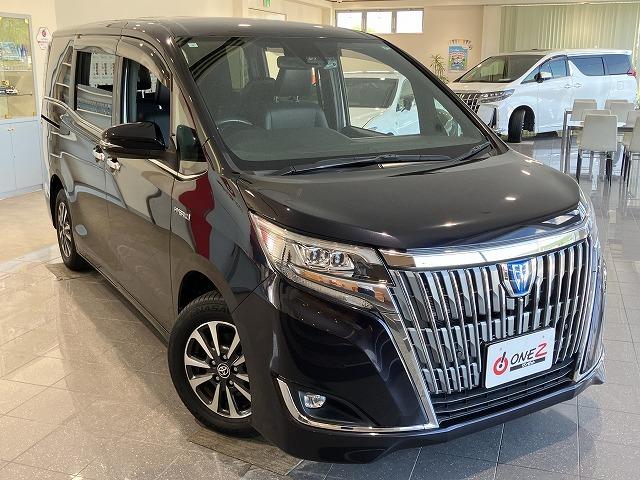 エスクァイア ハイブリッドＧｉ　禁煙車　ＡＣ１００Ｖ　アルパイン１１インチナビ　アルパインフリップダウントヨタセーフティセンス　クルーズコントロール　オートハイビーム　クリアランソナー　両側パワースライド　黒革シート　シートヒーター（17枚目）