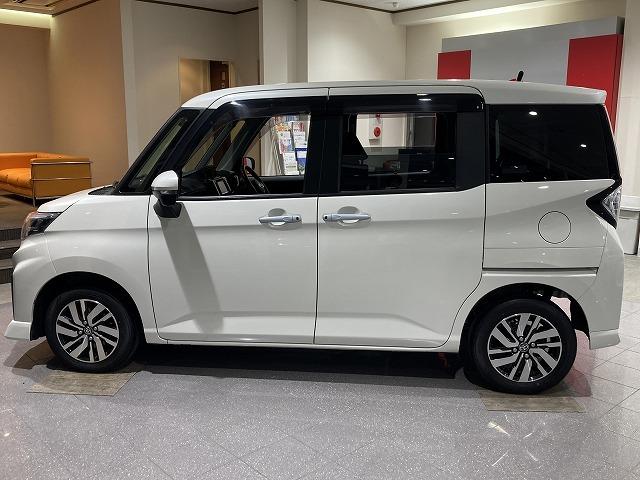 ルーミー カスタムＧ　禁煙車　パノラミックビューモニター　ナビレディパッケージ　ステアリングスイッチ　コンフォートパッケージ　シートヒーター　純正ナビ　レーダークルーズ　クリアランスソナー　両側パワースライドドア（16枚目）