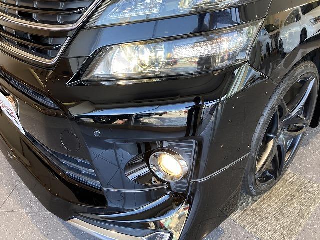 ヴェルファイア ２．４Ｚ　ゴールデンアイズＩＩ　禁煙車　サンルーフ　モデリスタＦエアロ　モデリスタアドミレイションＲエアロ　アルパイン９インチナビ　アルパインフリップダウンモニター　クリアランスソナー　両側パワースライドドア　パワーバックドア（37枚目）