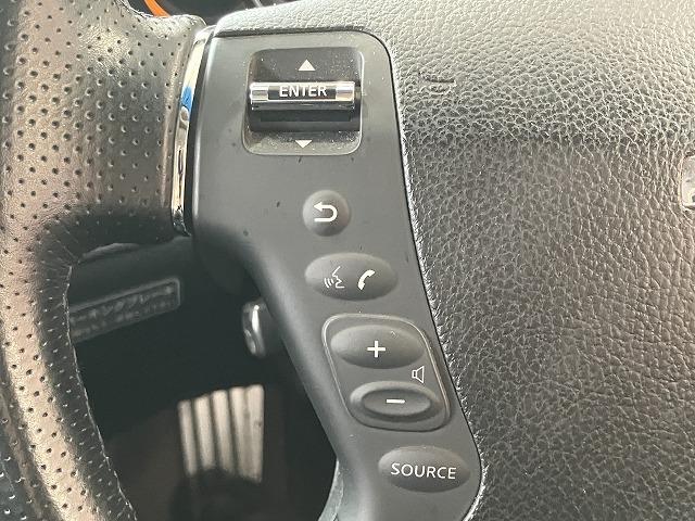 フーガ 450GTスポーツパッケージ 禁煙車 サンルーフ レーダークルーズ 黒本革エアシート オートライト メモリパワーシート オットマン メーカーナビゲーション 純正19インチAW スマートキープッシュスタート ビルトインETC(47枚目)