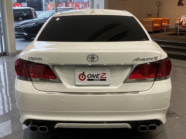 クラウン アスリートG 禁煙 モデリスタ サンルーフ パノラミックビューモニタ アドバンスドパッケージ レーダークルーズ クリアランスソナー プリクラッシュ スパッタリング18インチAW メーカーナビゲーション 黒本革シート(12枚目)