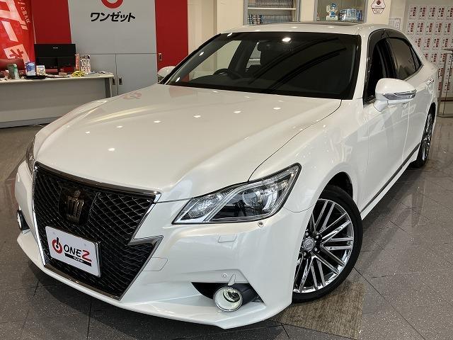 クラウン アスリートG 禁煙 モデリスタ サンルーフ パノラミックビューモニタ アドバンスドパッケージ レーダークルーズ クリアランスソナー プリクラッシュ スパッタリング18インチAW メーカーナビゲーション 黒本革シート(16枚目)