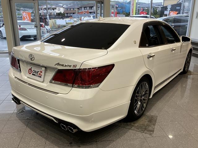 クラウン アスリートG 禁煙 モデリスタ サンルーフ パノラミックビューモニタ アドバンスドパッケージ レーダークルーズ クリアランスソナー プリクラッシュ スパッタリング18インチAW メーカーナビゲーション 黒本革シート(17枚目)
