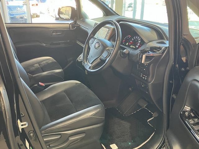 ヴォクシー ZS 煌III 禁煙車 純正10インチナビ 純正フリップダウン トヨタセーフティセンス プリクラッシュ クルーズコントロール クリアランスソナー クロハーフレザーシート 両側パワースライドドア 純正16インチAW(38枚目)