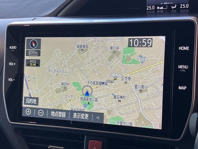 ヴォクシー ZS 煌III 禁煙車 純正10インチナビ 純正フリップダウン トヨタセーフティセンス プリクラッシュ クルーズコントロール クリアランスソナー クロハーフレザーシート 両側パワースライドドア 純正16インチAW(68枚目)