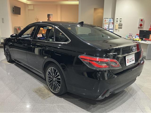 クラウンハイブリッド S スポーツスタイル 禁煙車 パノラミックビューモニター パーキングサポート AC100V トヨタセーフティセンス プリクラッシュ レーダークルーズ クリアランスソナー ブラインドスポットモニター オートハイビーム ETC(20枚目)