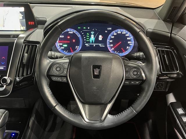 クラウンハイブリッド S スポーツスタイル 禁煙車 パノラミックビューモニター パーキングサポート AC100V トヨタセーフティセンス プリクラッシュ レーダークルーズ クリアランスソナー ブラインドスポットモニター オートハイビーム ETC(71枚目)