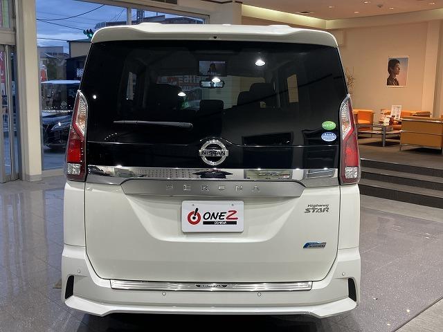 セレナ ハイウェイスターG 禁煙 セーフティパックB プロパイロット インテリジェントルームミラ オートブレーキホールド アラウンドビューモニタ クリアランスソナー 純正9インチナビ エマージェンシーブレーキ 純正16インチAW(16枚目)