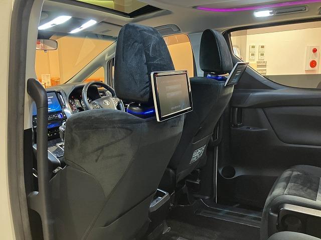 ヴェルファイア 2.5Z 禁煙車 サンルーフ 両側パワースライド アルパイン11インチナビ トヨタセーフティセンス プリクラッシュ レーダークルーズ オートハイビーム クリアランスソナー LEDヘッドライト 純正18インチAW(51枚目)